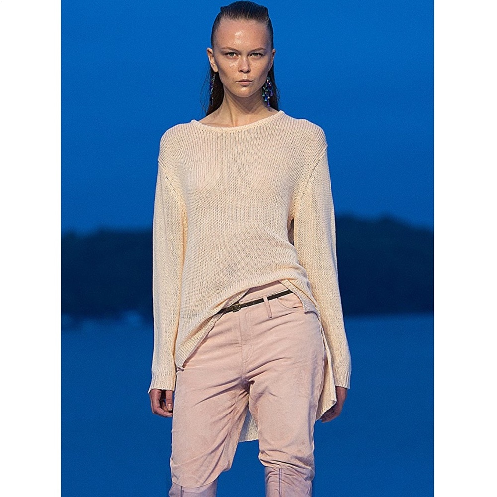 Cheap Monday Hi Lo Light Knit Sweater Small